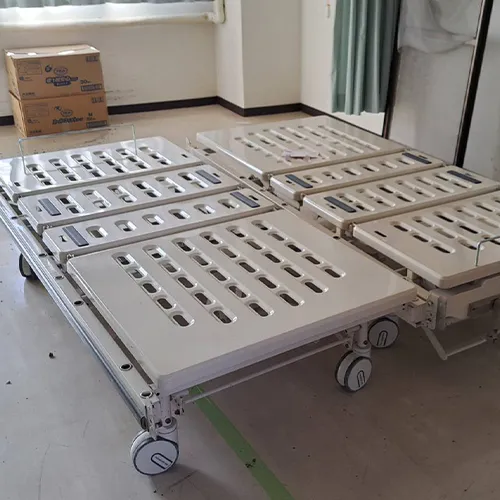 故障した医療用ベッドの回収・廃棄