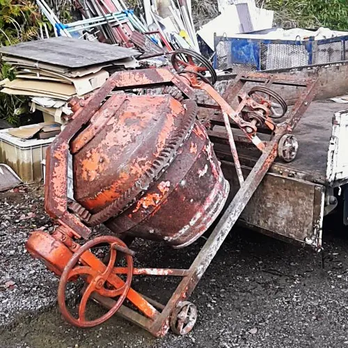 コンクリートミキサー回収・廃棄